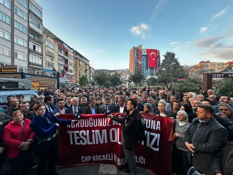 CHP Kocaeli’den Ahmet Özer açıklaması: “Bu kararı asla kabul etmiyoruz”