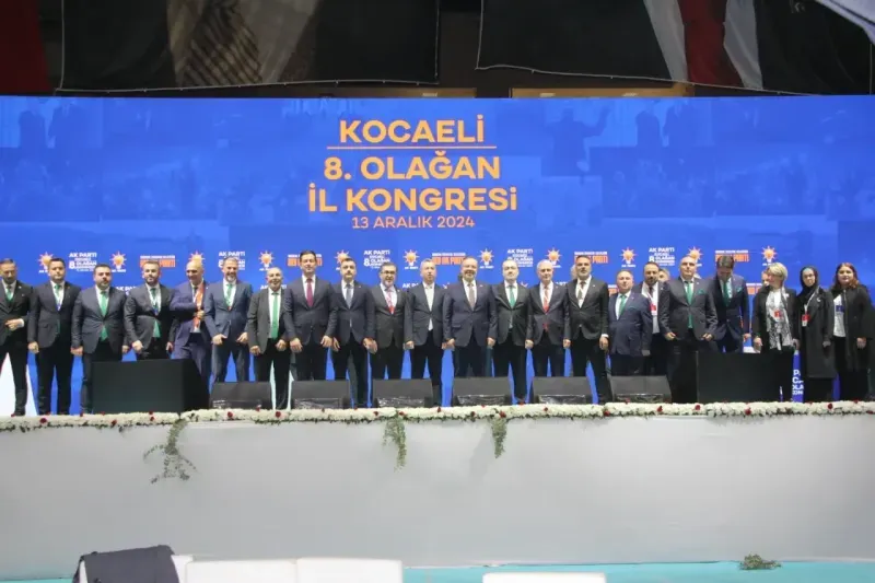 İşte AK Parti Kocaeli’nin yeni il yönetimi